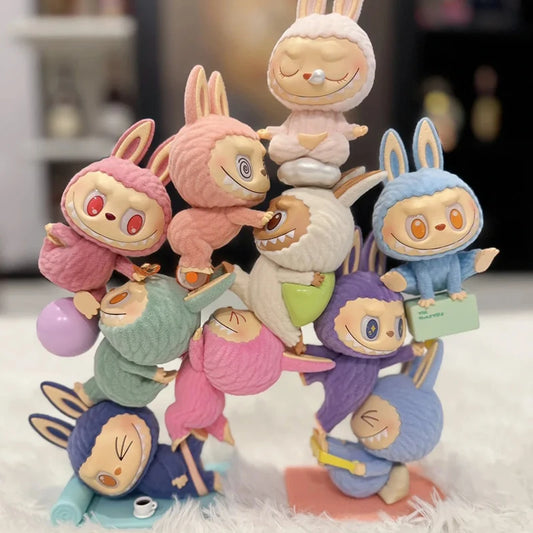New arrival - Labubu - Lazy Yoga Series figure
